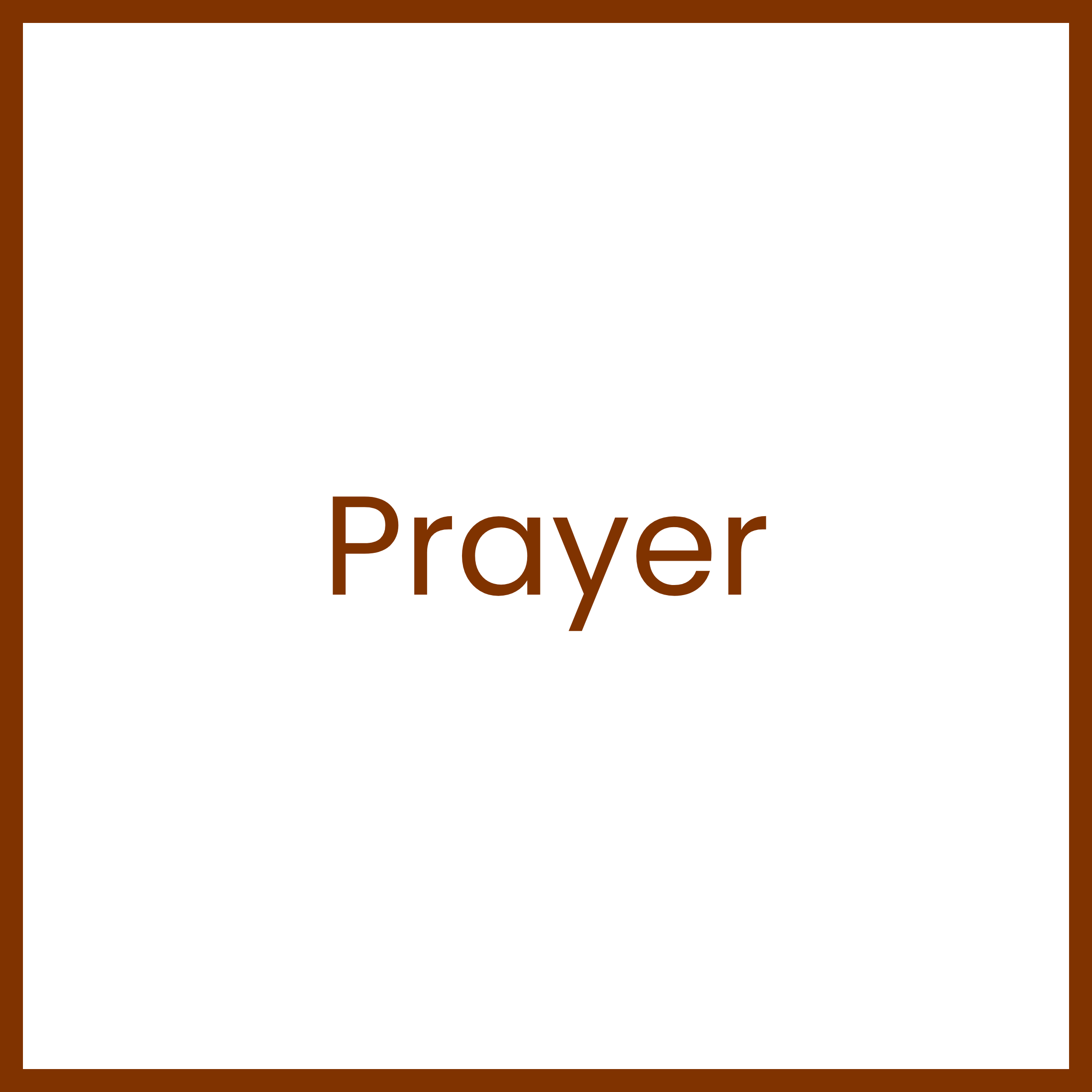 Prayer